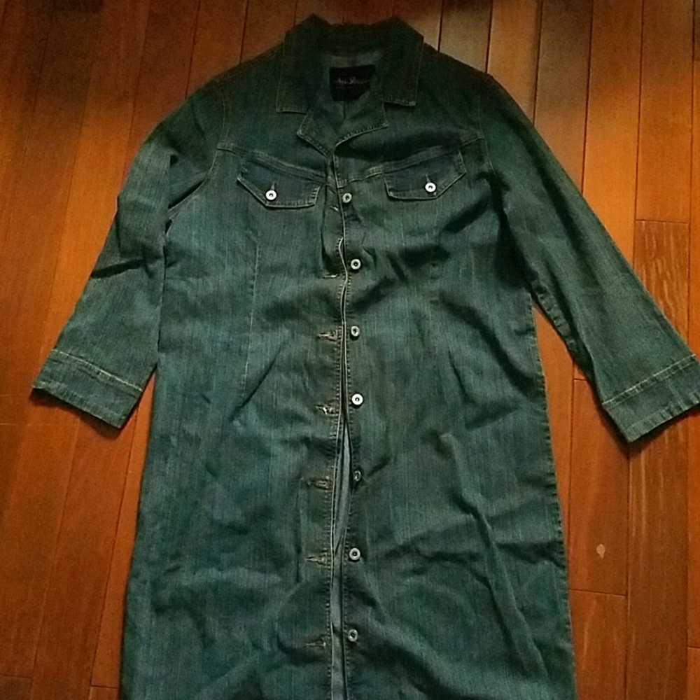 Ashley Stewart Jean's coat